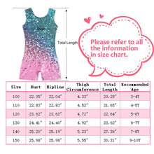 Load image into Gallery viewer, Gymnastics Leotards for Girls Kids Outfits Sparkly Clothes Ballet Unitard One Piece, diamond 02, 4-5T